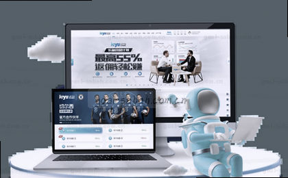 两位客服正为您细致展示体验图片